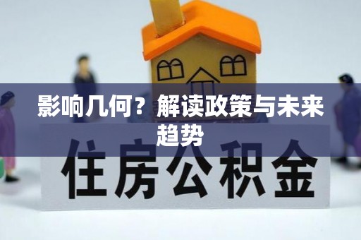 新和影响几何？解读政策与未来趋势