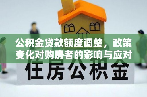 新和公积金贷款额度调整，政策变化对购房者的影响与应对策略
