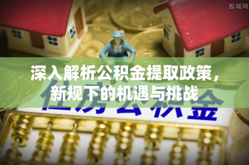 新和深入解析公积金提取政策，新规下的机遇与挑战