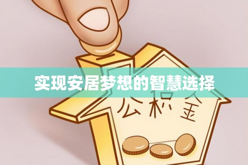 新和实现安居梦想的智慧选择