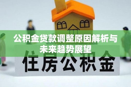 新和公积金贷款调整原因解析与未来趋势展望
